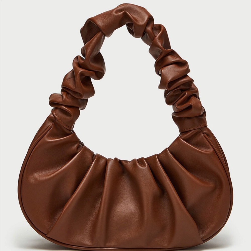 Brown shoulder bag